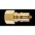 K4S - FHK Series - Two Way Shut-Off - Plug - Steel - Body Size: 1/2 in. - Thread Size: 1/2 FPT