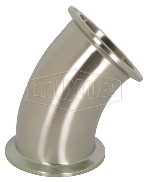 Sanitary 45 Degree Clamp Elbow