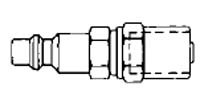 # PB5-3B - 1/4 in. One Way Shut-Off - Reusable Hose Clamp - Plug - Brass - 1/4 in. to 9/16 in.