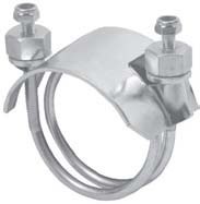 # DIXSCCW200 - Spiral Clamp - Left Hand - Hose ID 2 in. - Hose OD Range 2-18/64 in. to 2-32/64 in.