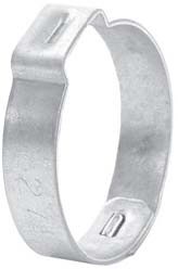 # DIX105 - Pinch-On Single Ear Clamp - Size 3/8 in. - Zinc Plated Steel