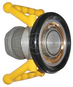 Mann Tek Dry Aviation Coupler x Female NPT, 3Aluminum, FKM (FPM) seal