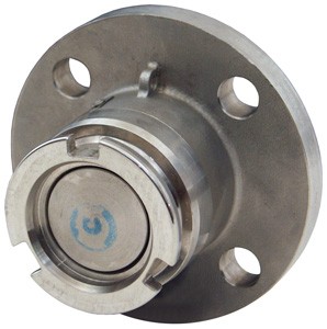 Mann Tek Dry Disconnect Adapter Tank Unit x 150# ASA Flange, 316 Stainless Steel, FKM (FPM) seal