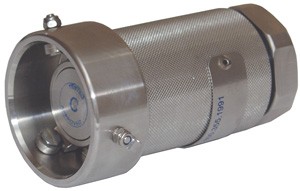 Mann Tek Dry Disconnect Coupler Hose Unit x Female NPT, 316 Stainless Steel, FKM (FPM) seal