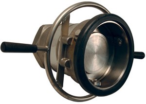 Mann Tek Dry Disconnect Coupler Hose Unit x Female NPT, 316 Stainless Steel, FKM (FPM) seal