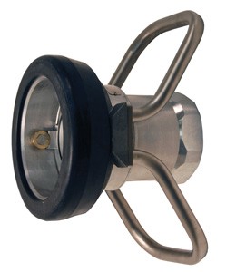 Mann Tek Dry Disconnect Coupler Hose Unit x Female NPT, Aluminum, FKM (FPM) seal
