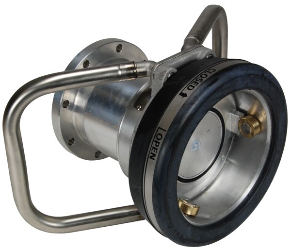 Mann Tek Dry Disconnect Coupler x TTMA Flange, 316 Stainless Steel, FKM (FPM) seal