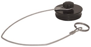 Mann Tek Dry Disconnect Dust Plug, 1-1/2 and 2Polyeten PE-HD 300