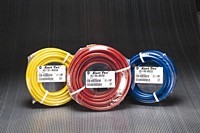 Kuriyama - Utility-Grade PVC Air Tool Hose Assemblies - Red - 3/8 in. X 25 ft. OD: 0.6
