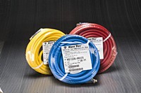 Kuriyama - High Grade Low Temp Air Hose Assemblies - Red - 3/8 in. X 25 ft. - OD: 0.625