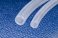 Kuriyama - Clearbraid Heavy Wall PVC Food and Beverage Hose - 3/8 in. X 100 ft. - OD (inches/mm): 0.625 (150.9)