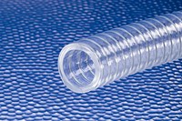 Kuriyama - Standard Wall PVC Food & Beverage Vacuum/Transfer Hose - 1-1/4 in. X 50 ft. - OD (inches/mm): 1.609 (40.9)