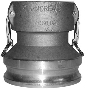 # DIX2030-DA-AL - Reducing Couplers x Adapters - Aluminum - 2 in. x 3 in.