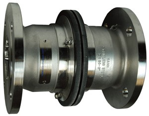 Mann Tek Safety Break-away Coupling Industrial 150# Flange, 3Aluminum, FKM (FPM) seal