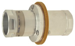 Mann Tek Safety Break-away Coupling Industrial Female NPT, 2Aluminum, FKM (FPM) seal