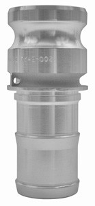 # DIX400-E-ALH - Type E Adapters male adapter x hose shank - Aluminum Hard Coat - 4 in.
