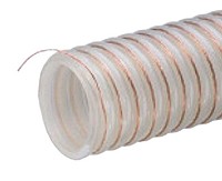 Kuriyama - UVPE Heavy Duty Polyurethane/Polypropylene Reinforced Material Transfer Hose - 3 in. X 100 ft. - OD: 3.64 in.