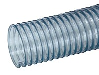 Kuriyama - GTF PVC Food Grade Lightweight Blower and Ducting Hose - 6 in. X 50 ft. - OD: 6.54 in.