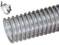 Kuriyama - WH Medium Duty PVC Suction, Blower and Ducting Hose - 1 in. X 100 ft. - OD: 1.22 in.