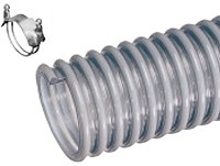 Kuriyama - W Heavy Duty PVC Multi-Purpose Suction Hose - 4 in. X 100 ft. - OD: 4.76 in.
