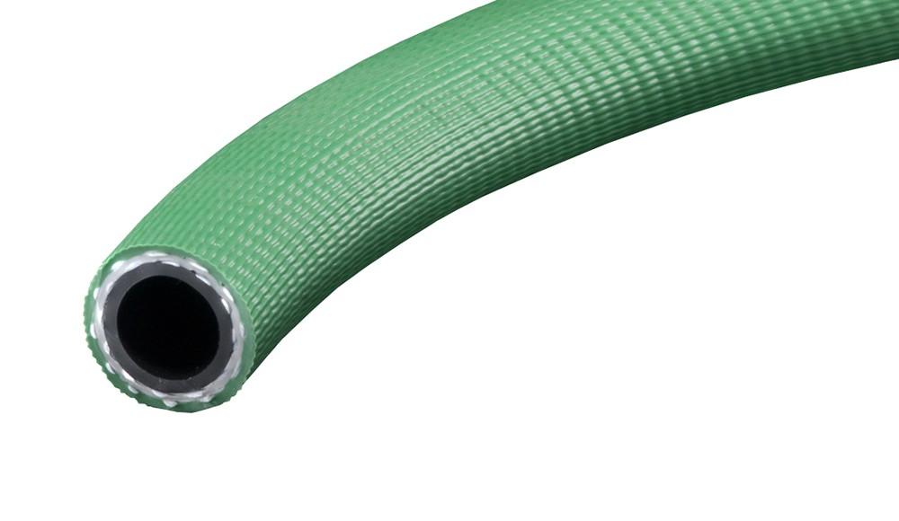 Kuriyama - Series A1687 800 PSI PVC/Polyurethane Blend Reinforced Spray Hose - 3/4 in. X 300 ft. - OD: 1.17 in.