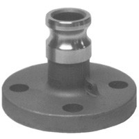 # DIX150-AL-SS - Adapter x 150# Flange - Stainless Steel - 1-1/2 in.