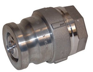 Bayloc™ Dry Disconnect Adapter x Female NPT, Zinc/Aluminum, Buna seal