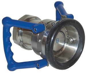 Mann Tek Dry Disconnect Coupler Hose Unit x Female NPT, Aluminum, FKM (FPM) seal