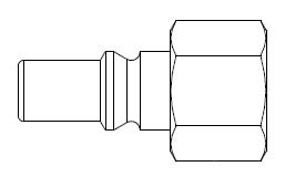 310 Series 3/8 in. - Female Thread - Plug