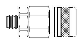 # 4905 - 5 Series 1/2 in. - Male Thread - Manual Socket - 1/4 in.