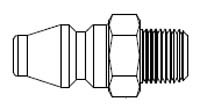 # A-12 - A70 Series 1/4 in. - Male Thread - Plug - 1/8 in.