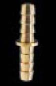 BHS83 - Barbed Insert Fitting - Splicer - Pipe Thread x Hose ID: 5/16 x 5/16