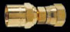 10P17-S - Reusable - Female Swivel Fitting - ID x OD: 1/2 in. x 15/16 in. - Size: No. 10 Nut - 1/2-14 NPS