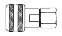 3/4 in. One Way Shut-Off - Female Thread - Automatic - Socket