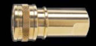 H1B - FHK Series - Two Way Shut-Off - Socket - Brass - Body Size: 1/8 in. - Thread Size: 1/8 FPT