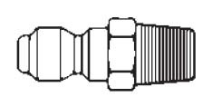 # 75MP - FST Series - Straight-Thru Type - Male Thread - Plug - Steel - 3/4 in.