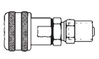 # FMSD9-3 - 1/4 in. One Way Shut-Off - Reusable Hose Clamp - Automatic - Socket - 3/8 in. to 11/16 in.