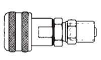 # FMSB9-4 - 3/8 in. One Way Shut-Off - Reusable Hose Clamp - Automatic - Socket - 1/4 in. x 11/16 in.