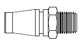 # SHD50 - SHD5 Series 1/2 in. - Male Thread - Plug - 1/4 in.