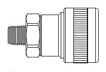 # SHD4905 - SHD5 Series 1/2 in. - Male Thread - Automatic Socket - 1/4 in.