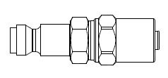 # TFPB9 - TF3 Series 1/4 in. - Reusable Hose Clamp - Plug - 1/4 in. x 11/16 in.