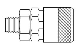 # TF4104 - TF4 Series 3/8 in. - Male Thread - Automatic Socket - 1/4 in.