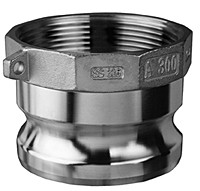 # SS-A600 - Female Adapter - Type A - Stainless Steel - 6 in.