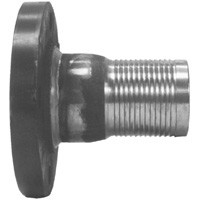 # DIXRFST100 - Flanged King Combination Nipples - 316 Stainless Steel - 10 in.