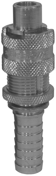 # DIXQM44 - Dix-Lock Quick Acting Couplings - Male Locking Head x Hose Shank - Plated Steel - 3/4 in.