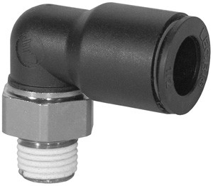 # DIX31095320 - Male Swivel Elbow (Tube to Male NPT) - Tube O.D.: 1/8 in. - Male NPT: 10/32 in.