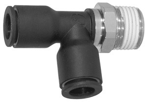 # DIX31036018 - Male Swivel Run Tee (Tube to Male NPT) - Tube O.D.: 3/8 in. - Male NPT: 3/8 in.