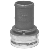 # DIX5040-E-AL - Reducing Adapter x Hose Shank - Aluminum - 5 in. x 4 in.