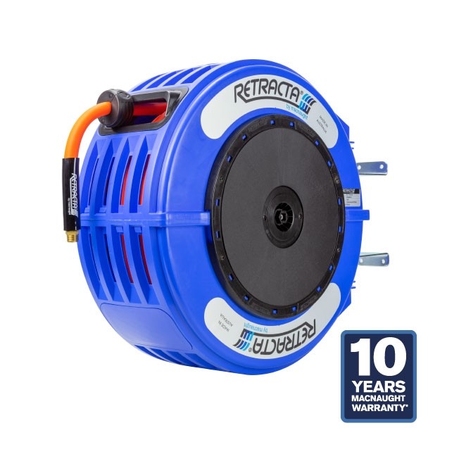 # RO465B-02 Retractable Hose Reel for Air/Water with 1/2” x 65 ft Hose 