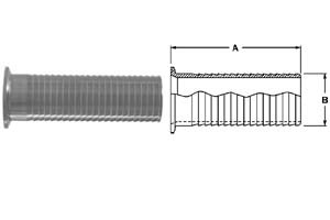 # SAN14MPHRL250 - 304 Brewery Hose Barb Adapters - 304 Stainless Steel - Tube OD: 2-1/2 in. - Hose Size: 2-1/2 in.